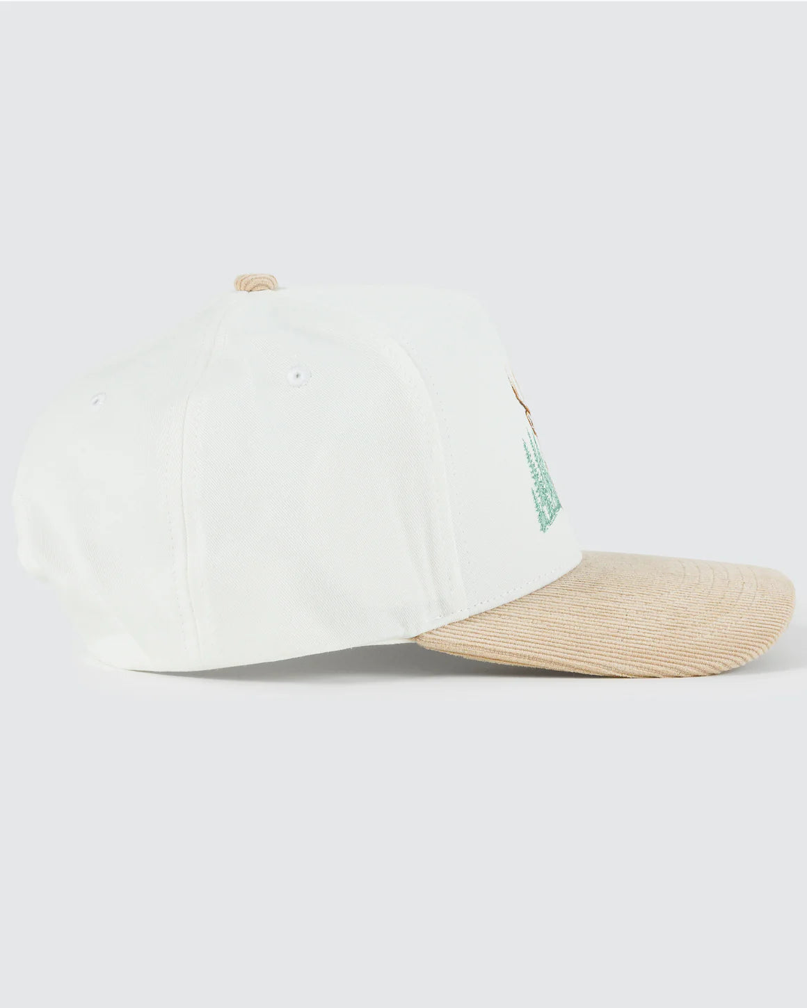 Waggle Corduroy Brim Hat - Whitetail