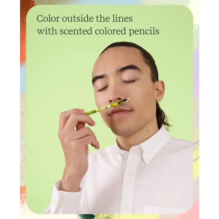 Lifelines Rub & Sniff Scented Colored Pencils - 10 Pack