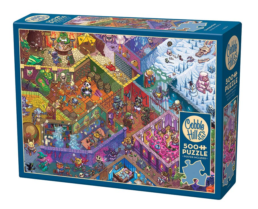 Dungeon Run 500pc puzzle