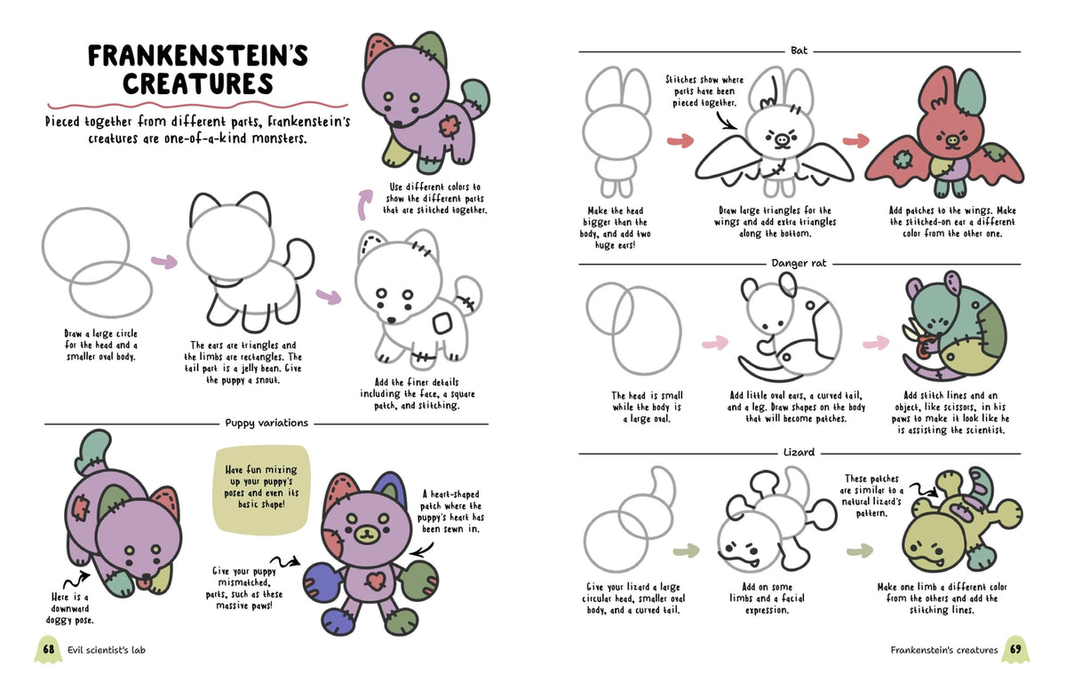How To Draw Cute Spooky Stuff