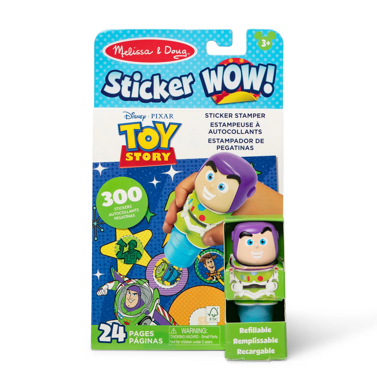 Sticker WOW! Activity Pad & Sticker Stamper - Toy Story