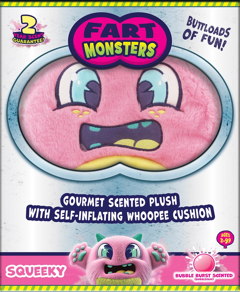 Fart Monsters - "Squeeky" (Bubble Gum Scent)