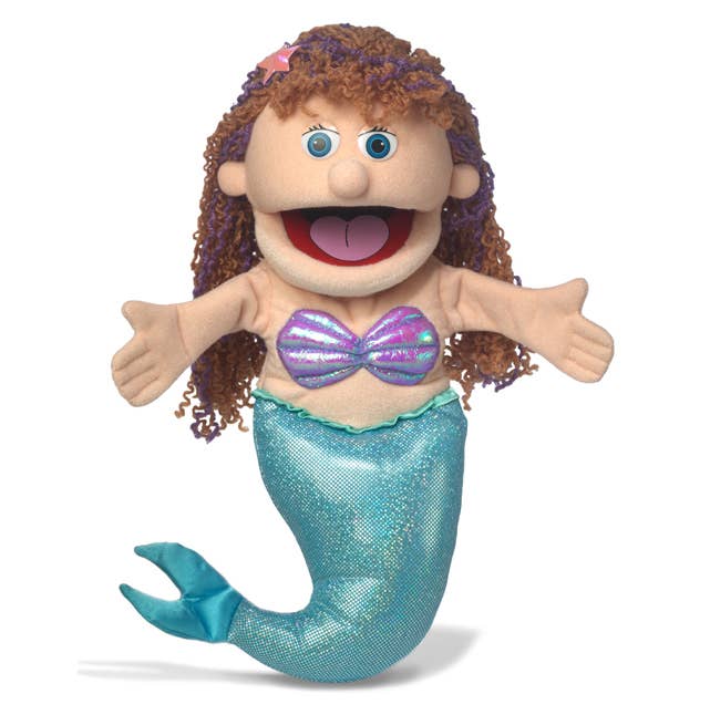 Silly Puppets Mermaid (14")