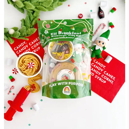 KidDough Elf Breakfast Play Pack
