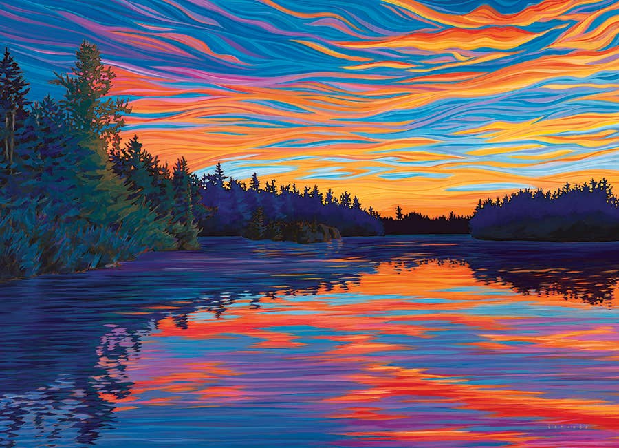 Sunset 1000pc puzzle