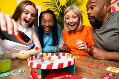Whirly Derby Marble Racing Family Board Game