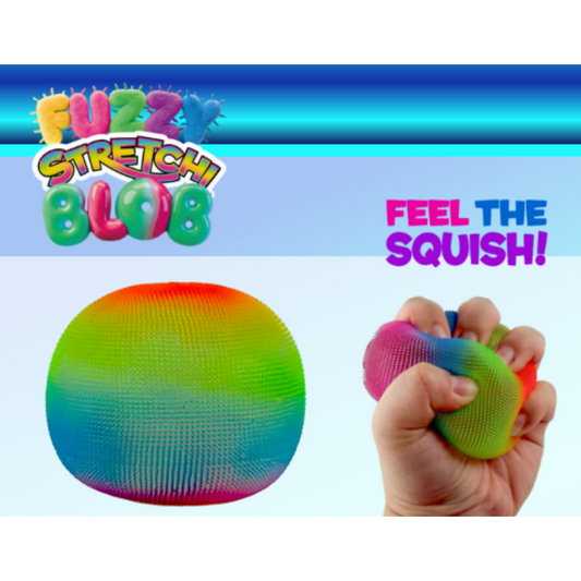 Fuzzy Stretchi Blob - Marshmallow Squish