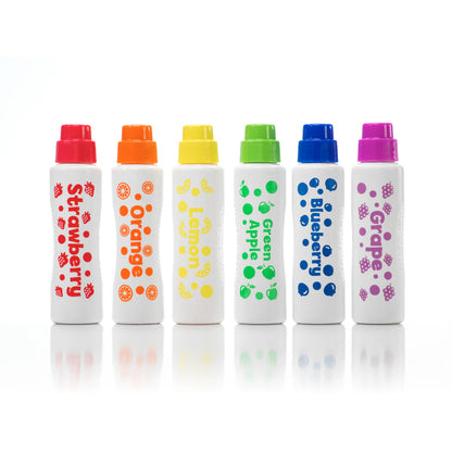 DO•A•DOT ART!  Juicy Fruits Scented Dot Markers  6 PACK