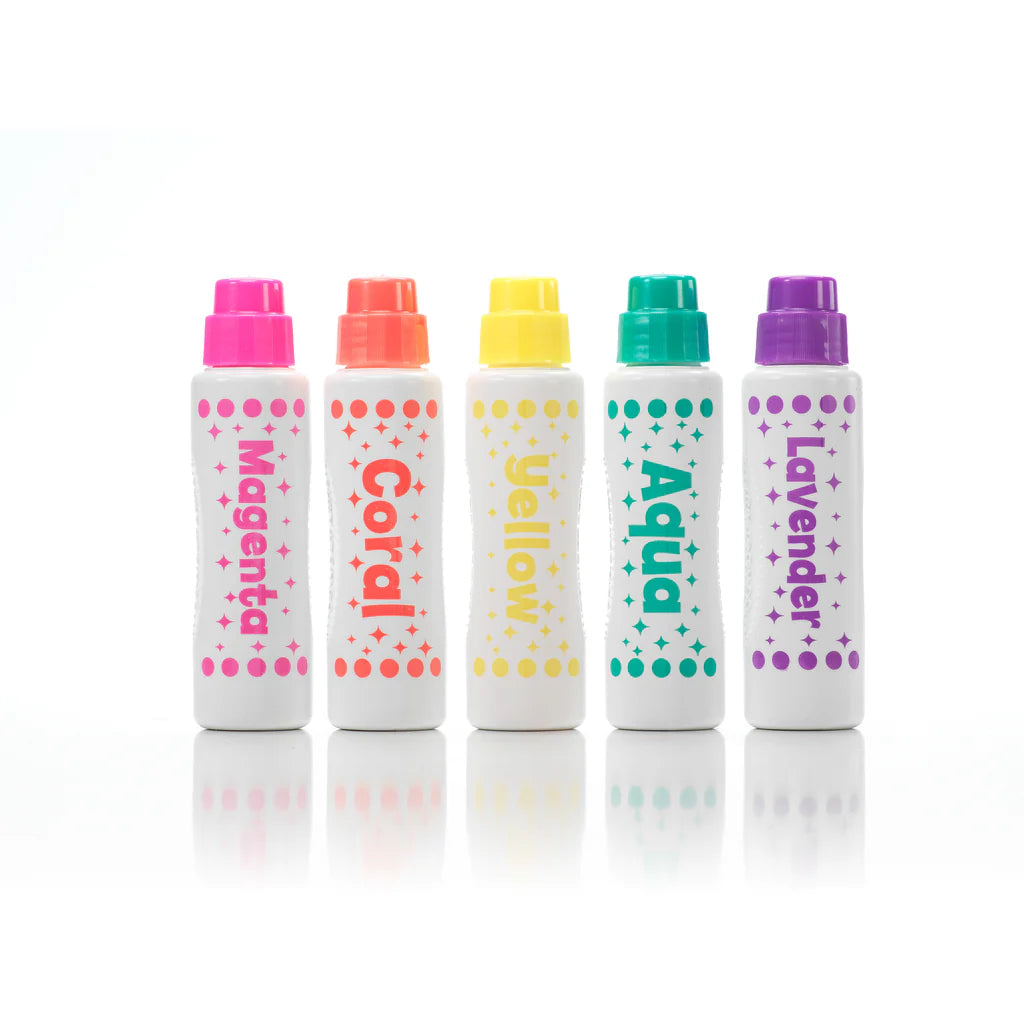 DO•A•DOT ART!  Bright Shimmers Dot Markers  5 PACK