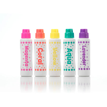 DO•A•DOT ART!  Bright Shimmers Dot Markers  5 PACK
