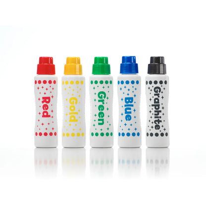DO•A•DOT ART!  Metallic Shimmer Dot Markers – 5 Pack