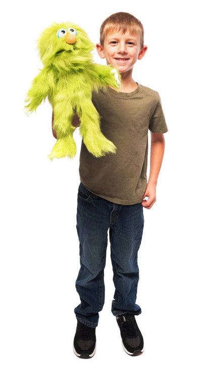 Silly Puppets Monster, Green (14")
