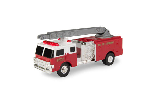 ERTL Toy Firetruck with Working Ladder - 5 inch