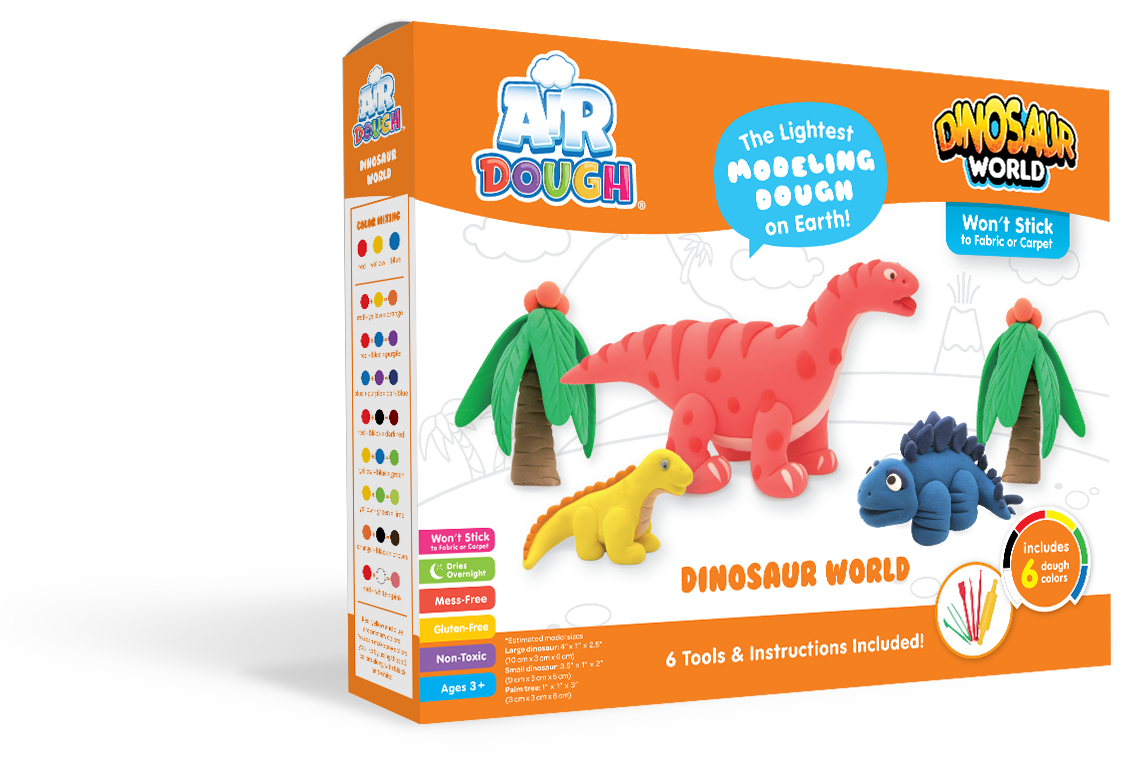 Air Dough - Dinosaur World (Large Kit)