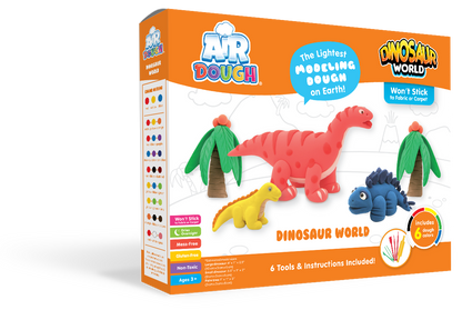 Air Dough - Dinosaur World (Large Kit)