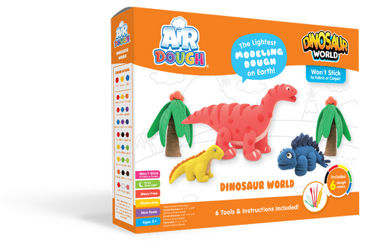 Air Dough - Dinosaur World (Large Kit)
