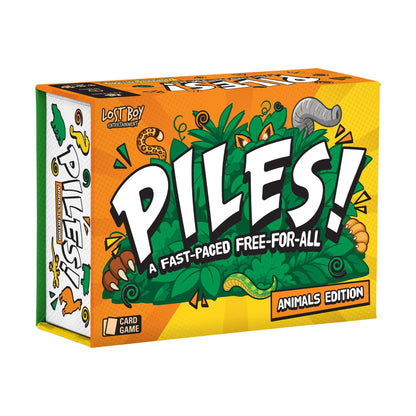 Piles! Animals – Fast-Paced Family Card Game