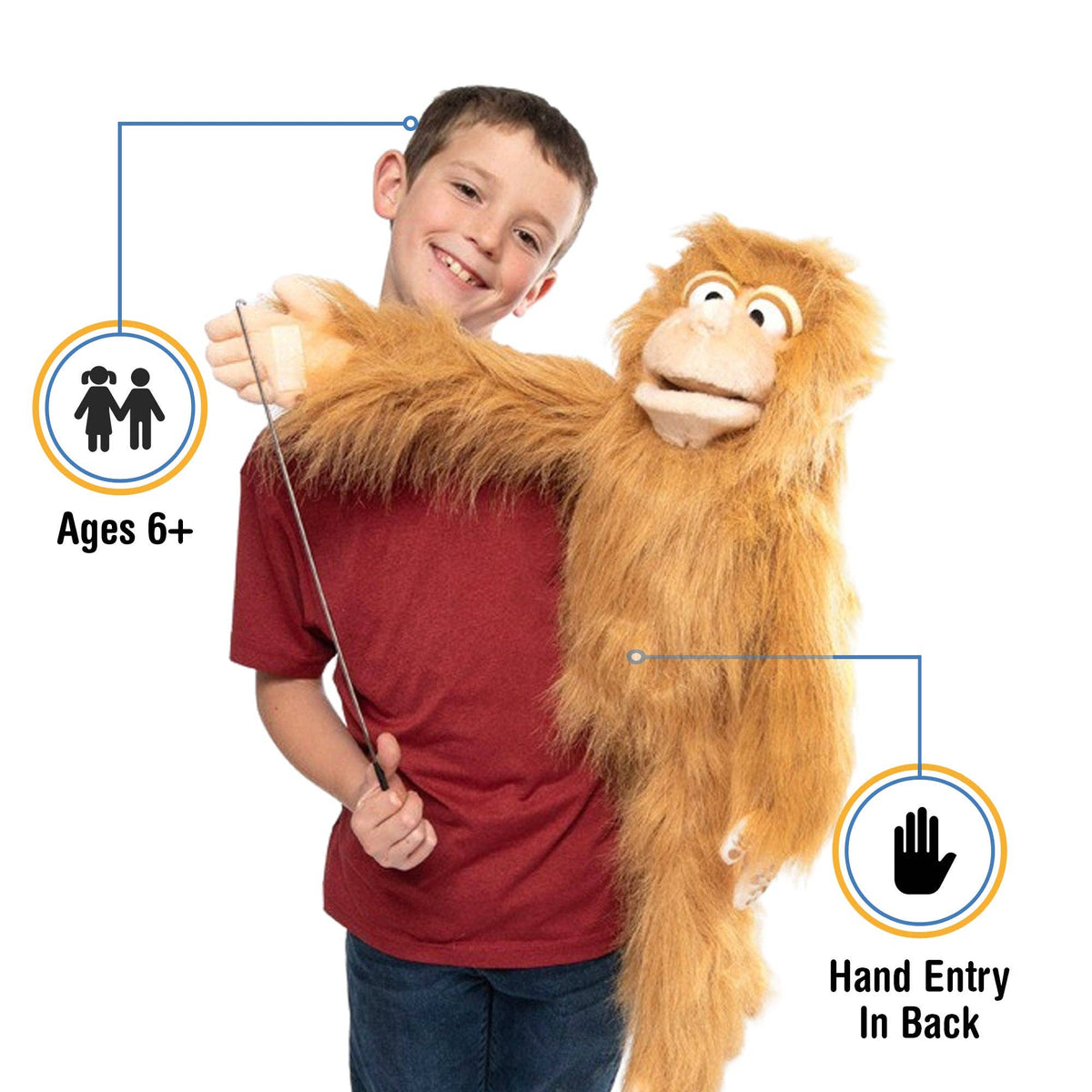 Run Puppet Silly Puppets Monkey (28