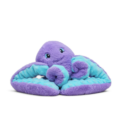 Hugimals Hugaround Indigo Weighted Octopus Plush