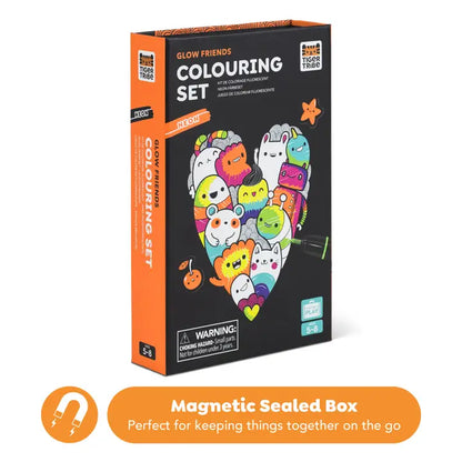 Neon Coloring Set - Glow Friends