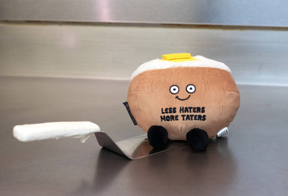 Punchkins "Less Haters, More Taters" Baked Potato Plushie