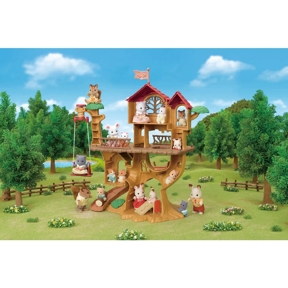 Calico Critters Adventure Tree House Gift Set – Treehouse Playset with Koala Baby