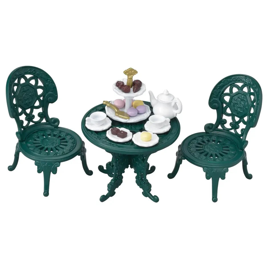 Calico Critters Town Tea and Treats Set – 23-Piece Miniature Furniture Set