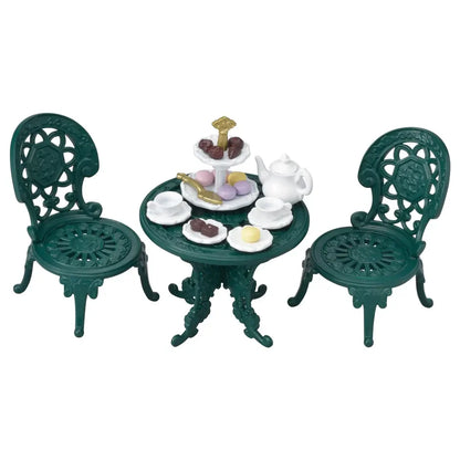 Calico Critters Town Tea and Treats Set – 23-Piece Miniature Furniture Set