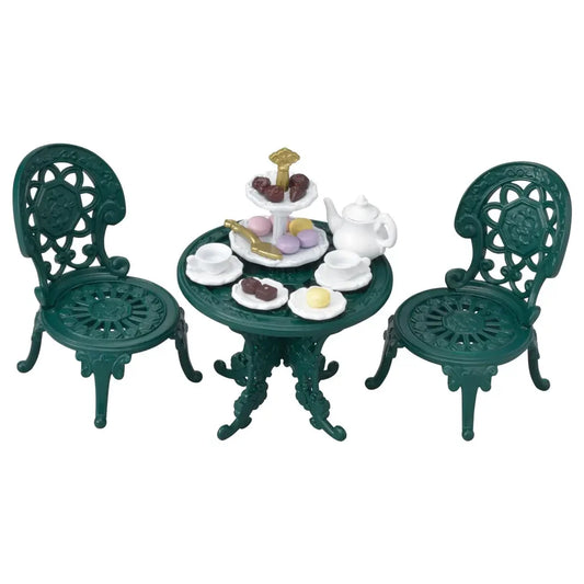 Calico Critters Town Tea and Treats Set – 23-Piece Miniature Furniture Set