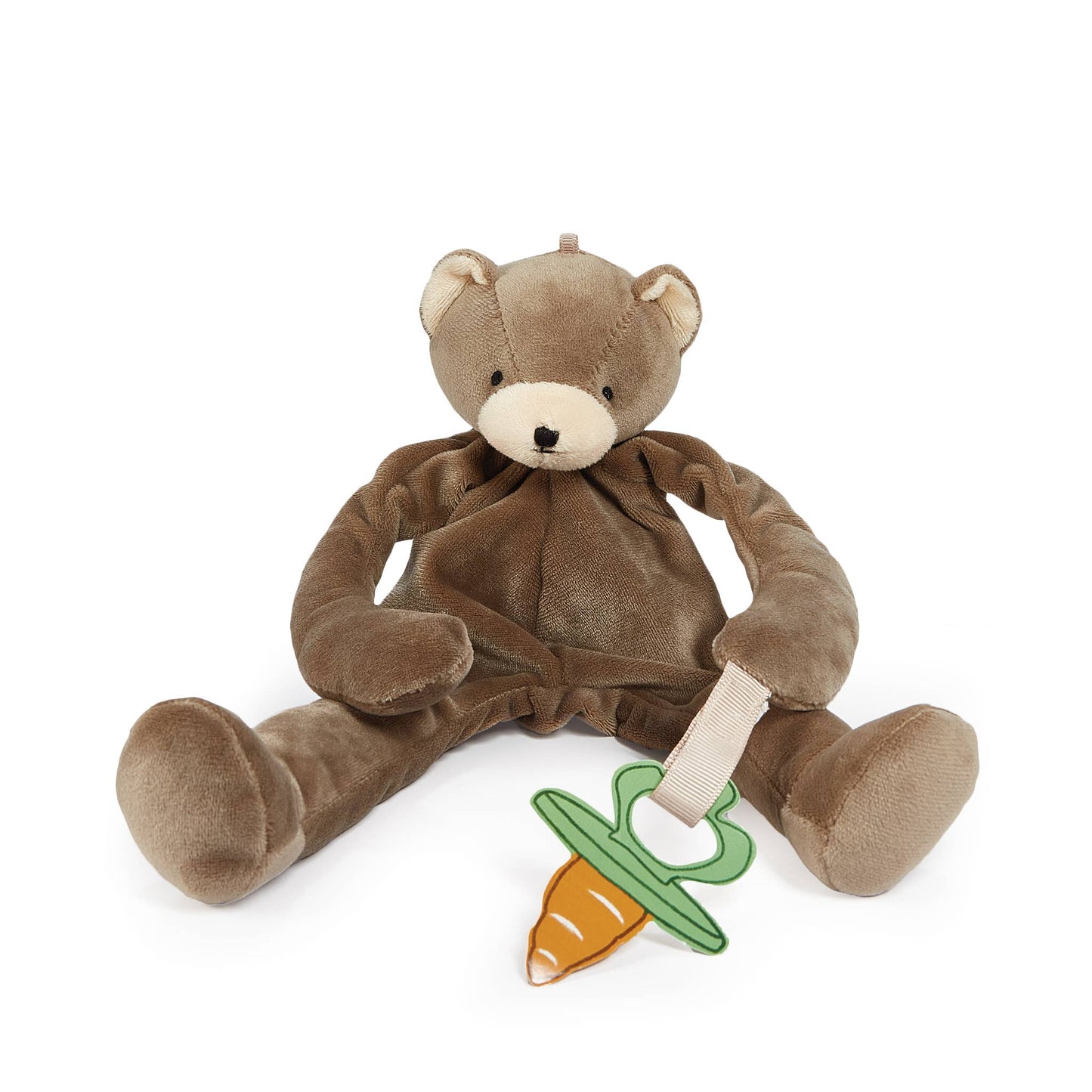 Cubby the Bear Silly Buddy | Baby Pacifier Holder