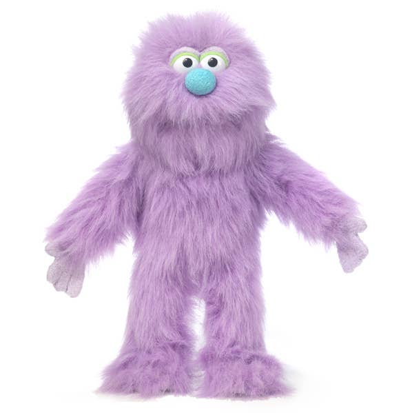Silly Puppets Monster, Purple (14")