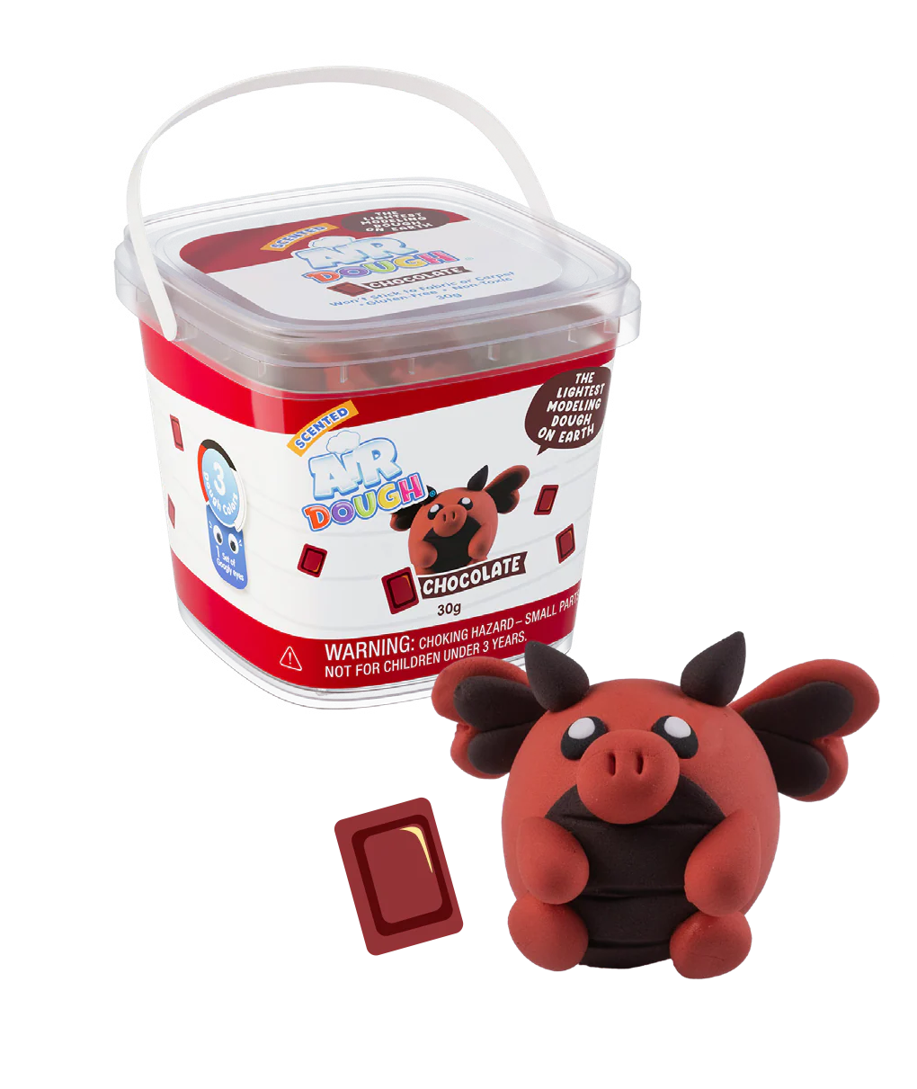 AIR DOUGH™ BUCKET – SCENTED, NON-TOXIC MODELING DOUGH