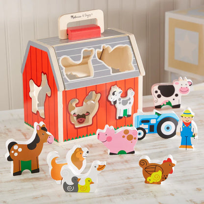 Melissa and Doug - Take Along Sorting Barn