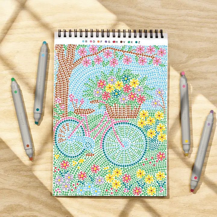 Lifelines® FlowaArt Dot By Letter - Cozy Cottage