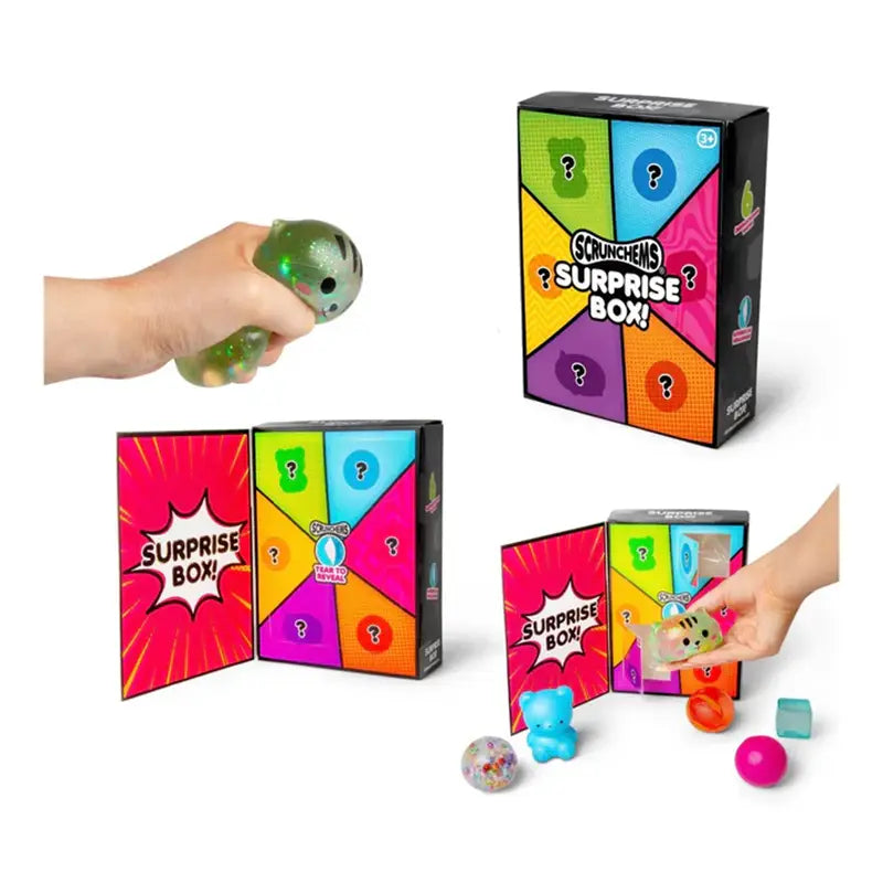 Scrunchems Surprise Box - 6 Sensory Mystery Toys