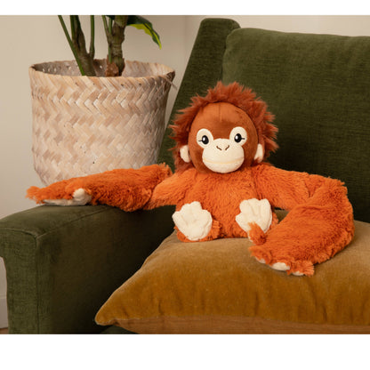 Hugimals Hugaround - Ollie Weighted Orangutan Plush