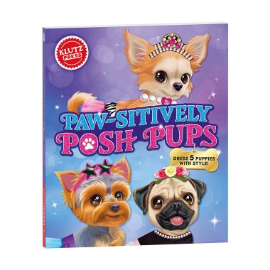 Paw-sitively Posh Pups – Dress-Up Paper Puppy Activity Kit