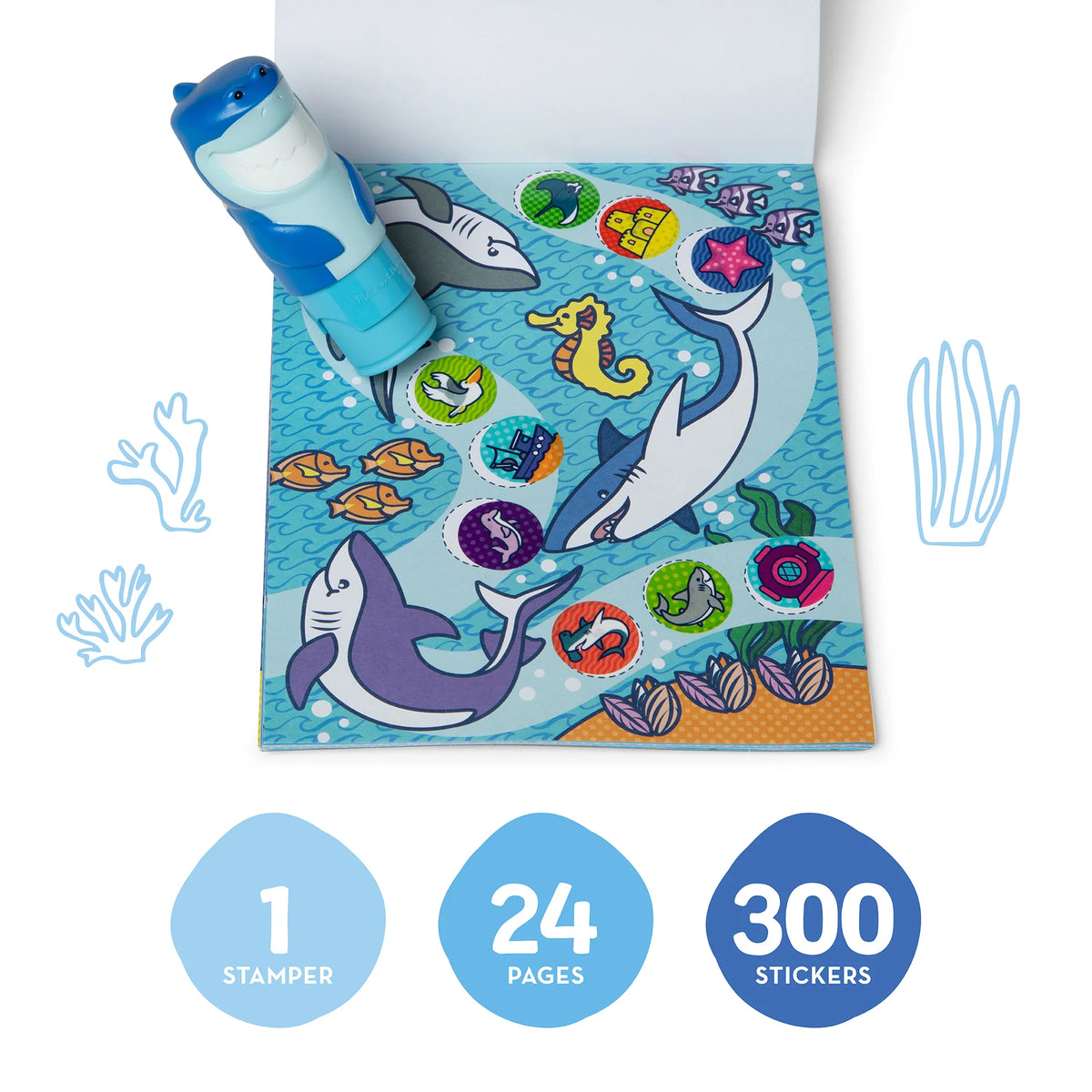 Sticker WOW! Activity Pad & Sticker Stamper - Shark