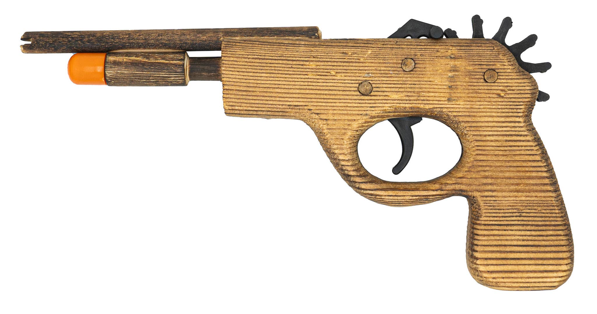 Wooden Rubber Band Pistol – Runamuck Workshop