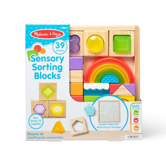 Melissa and Doug - Sensory Matching Blocks