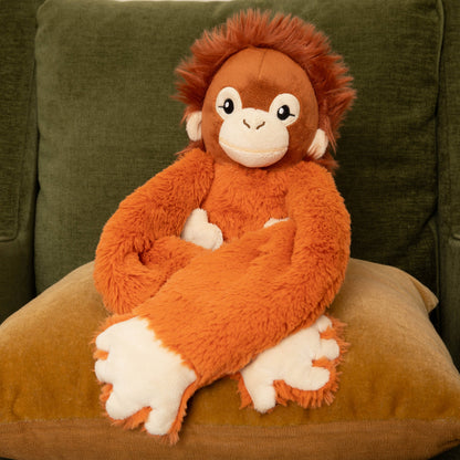 Hugimals Hugaround - Ollie Weighted Orangutan Plush