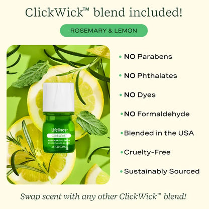 Flameless Candle Diffuser - Bubble (Cream)