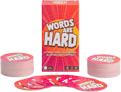 Words Are Hard – Fast-Paced Family Word & Slapping Card Game