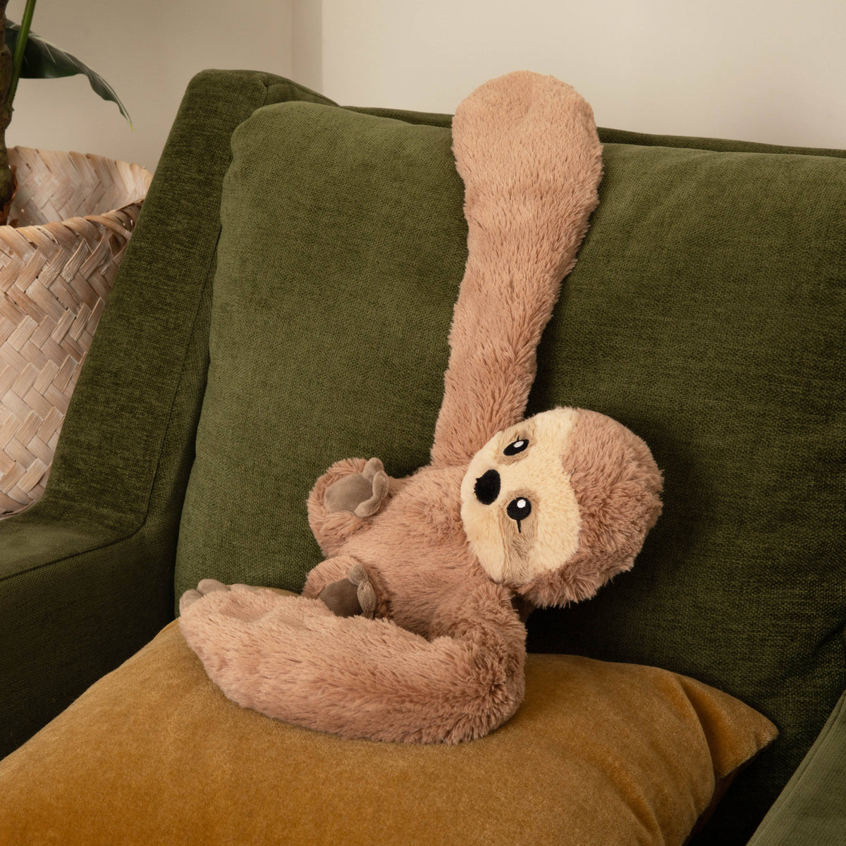 Hugimals Hugaround - Sawyer Weighted Sloth Plush
