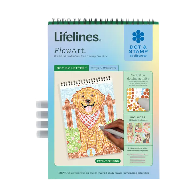 Lifelines® FlowArt - Dot By Letter - Wags & Whiskers