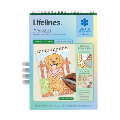 Lifelines® FlowArt - Dot By Letter - Wags & Whiskers