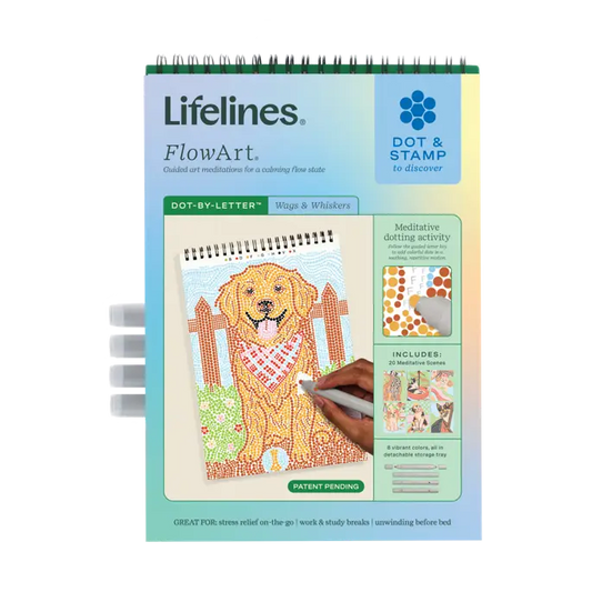 Lifelines® FlowArt - Dot By Letter - Wags & Whiskers