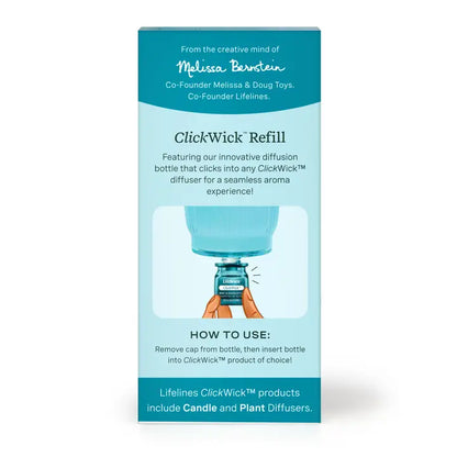 ClickWick™ Crisp Mountain Air Refill - Mint & Eucalyptus - For Candle/Plant/Shower
