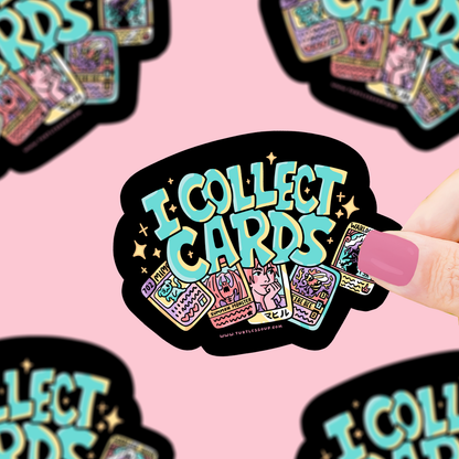 Card Collector, TCG, Collectible, Hobby, Vinyl Sticker