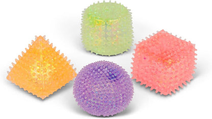 Scrunchems® Sensory Sugar Shapes Squishy Fidget Toy - ASSORTED COLORS